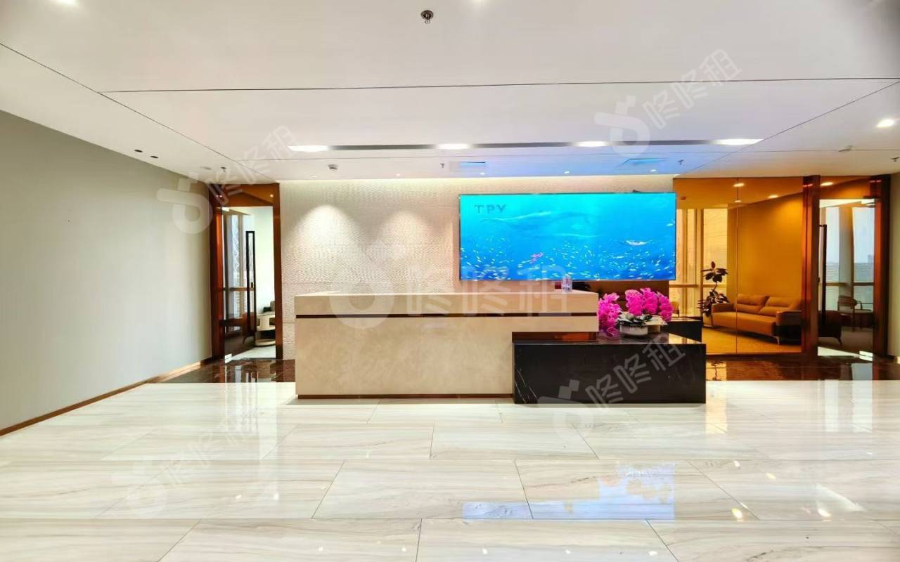 中洲控股中心_668平_精装_前台