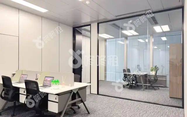 汉京中心（汉京金融中心）_113平_精装_办公室开间