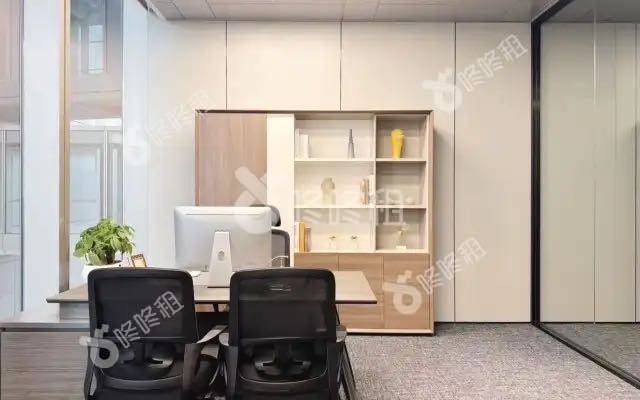 汉京中心（汉京金融中心）_113平_精装_办公室隔间