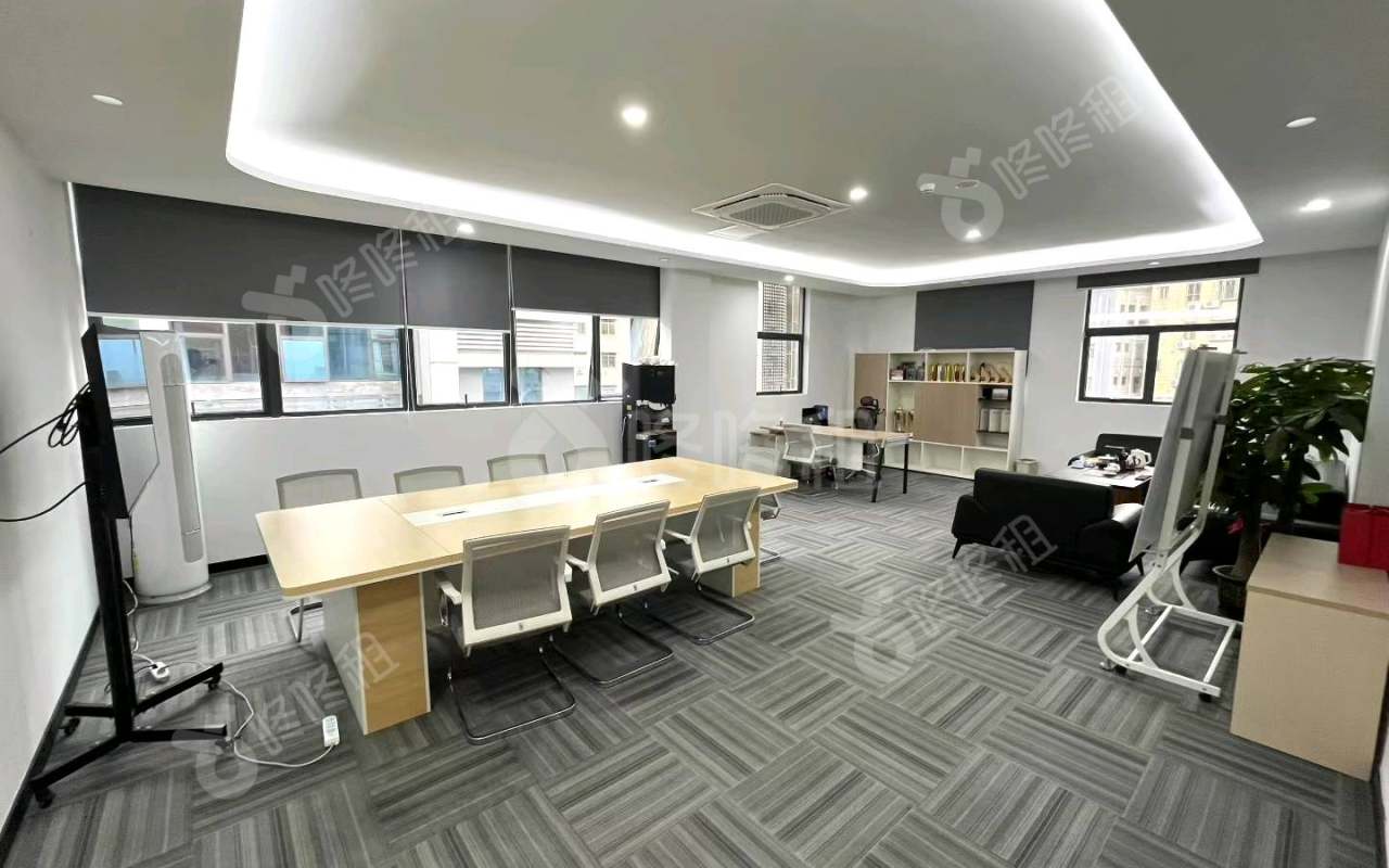 深澳文化产业园_3115平_精装_办公室隔间