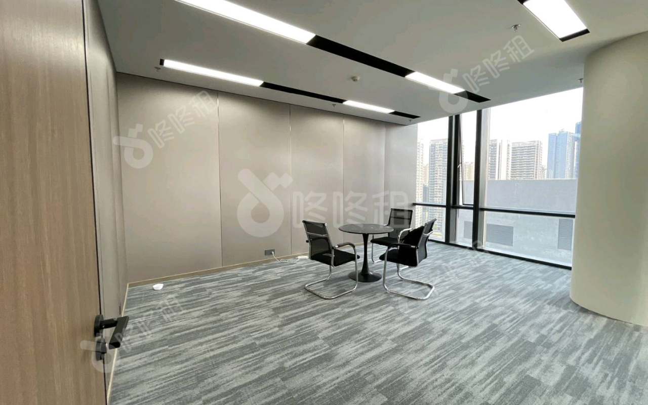 龙华设计产业园_437平_豪装_办公室隔间