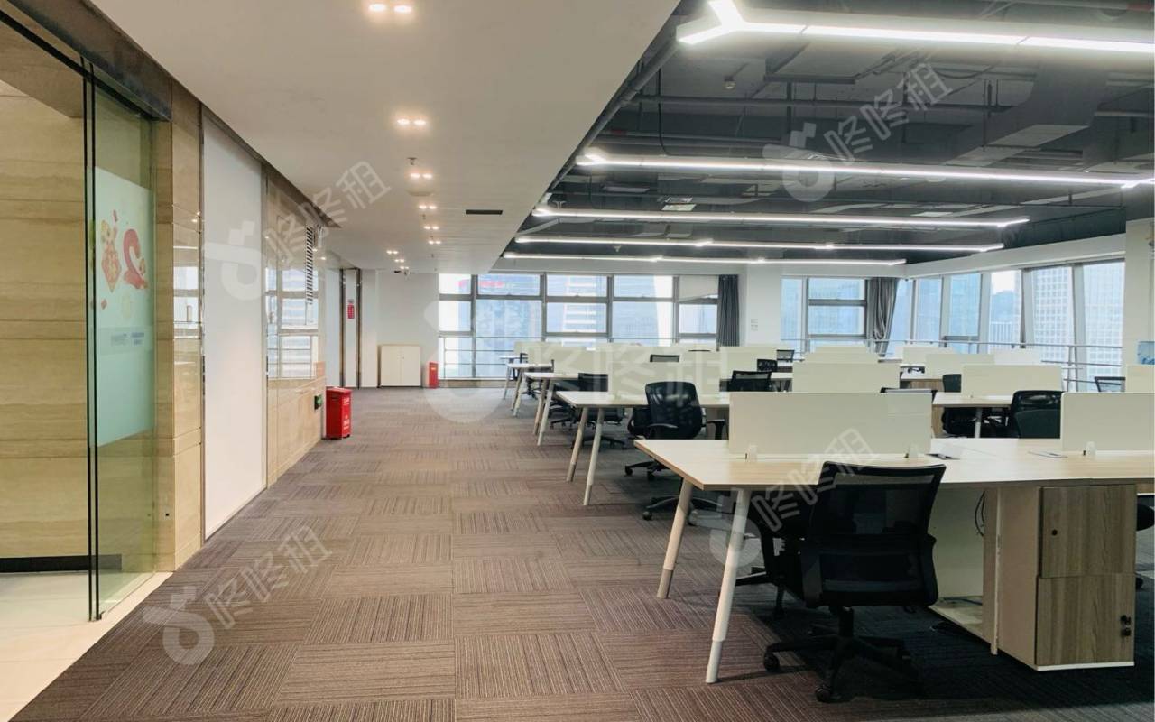 A8音乐大厦_726.5平_精装_办公室开间