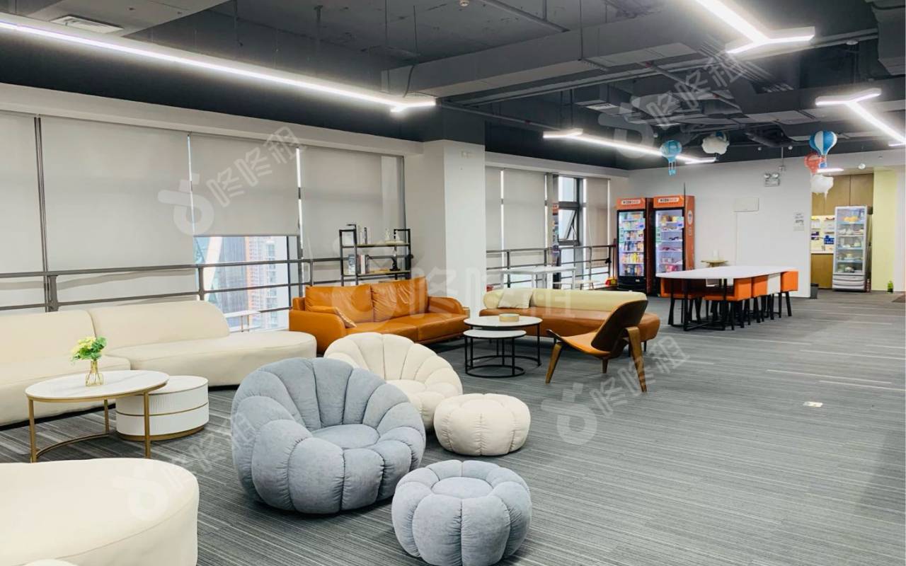 A8音乐大厦_726.5平_精装_办公室开间