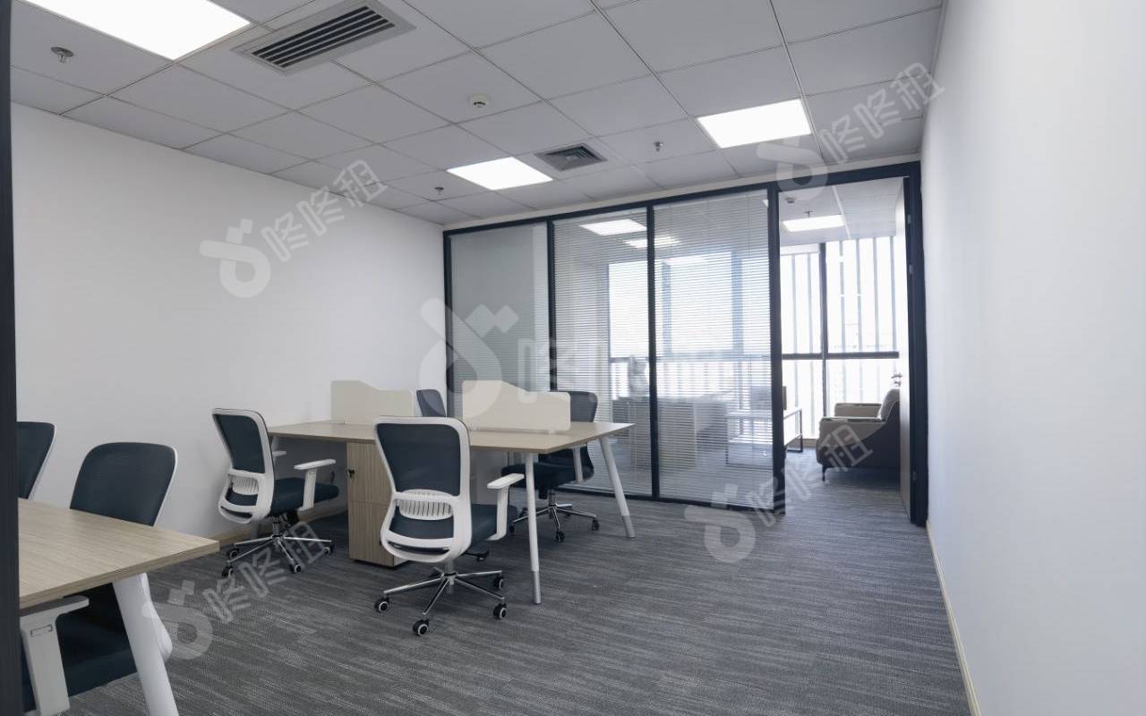深圳湾科技生态园_118平_精装_办公室开间