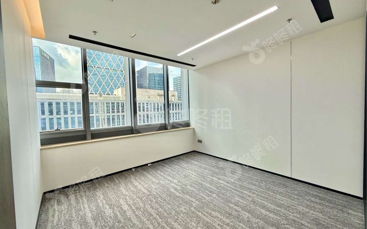 深圳市软件产业基地_195平_精装_办公室隔间
