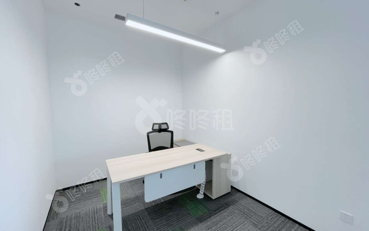 金蝶云大厦_299平_精装_办公室隔间