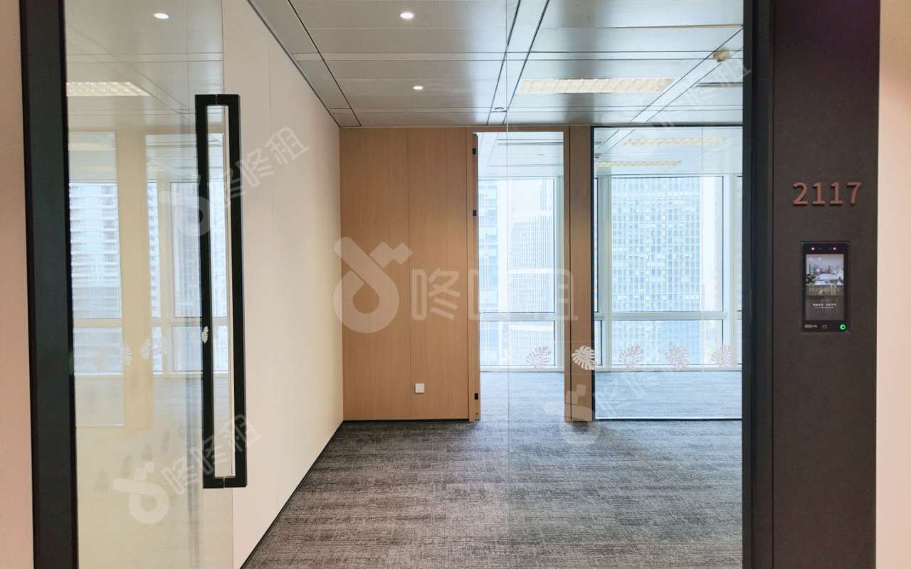 前海周大福金融大厦_150平_豪装_前台