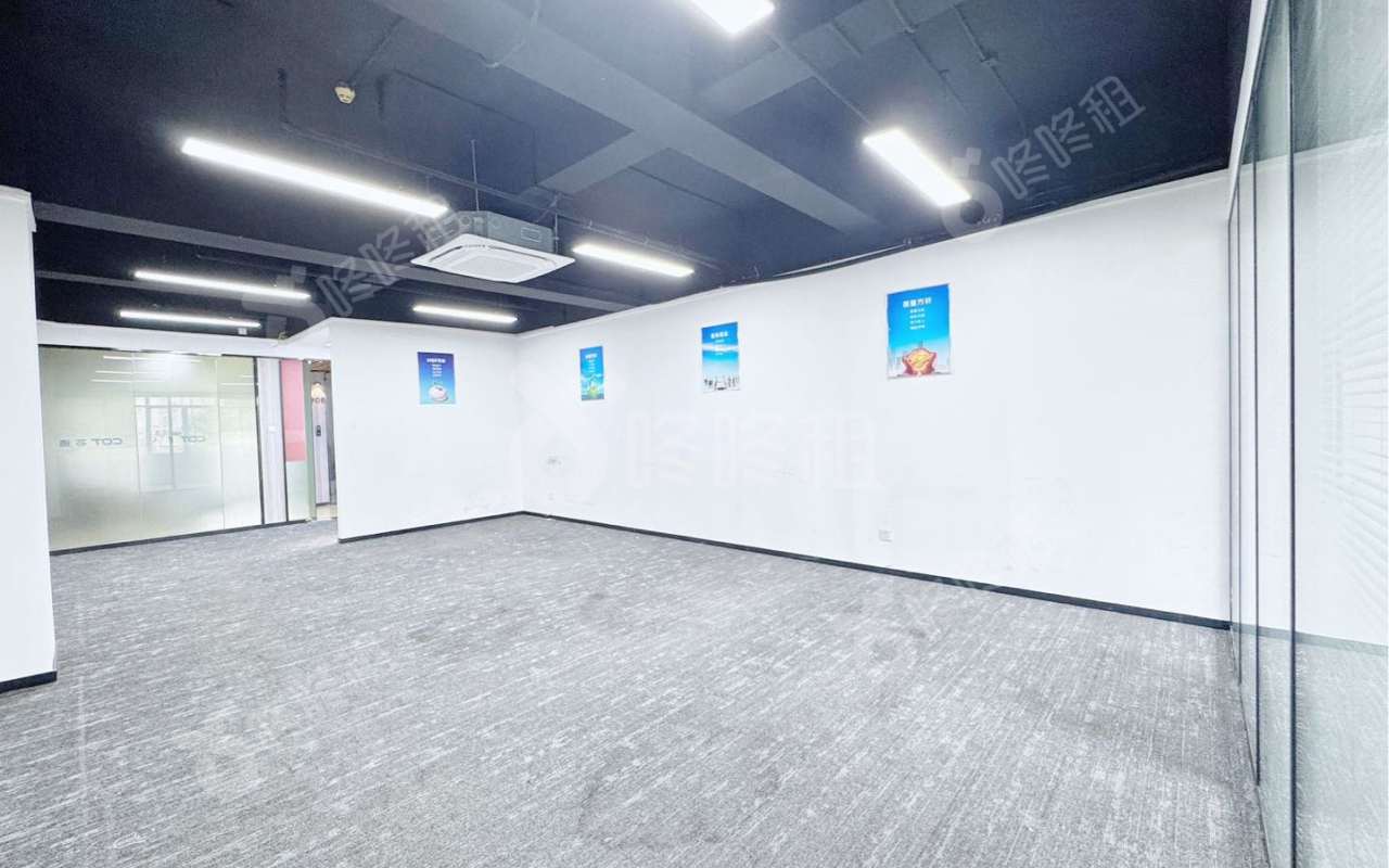 长园新材料港_98平_精装_办公室开间