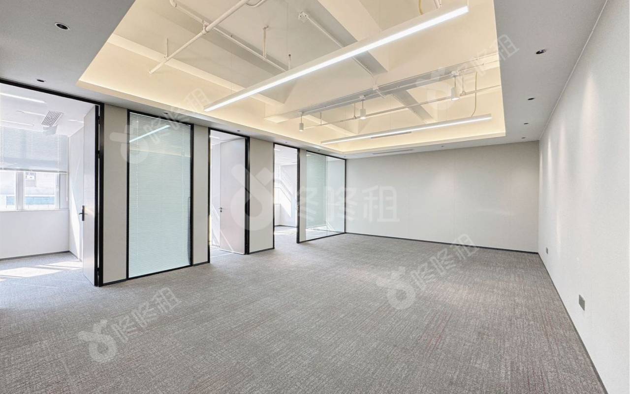 长园新材料港_168平_豪装_办公室开间