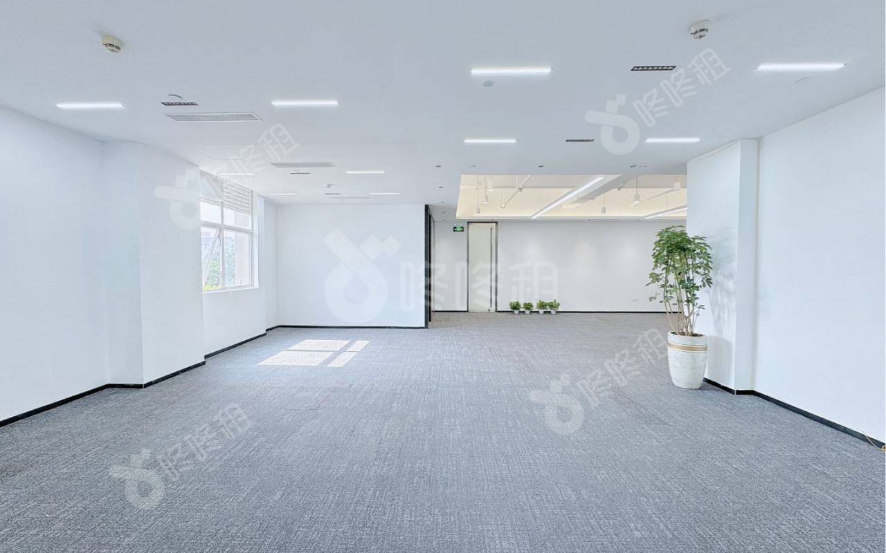 长园新材料港_200平_精装_办公室开间