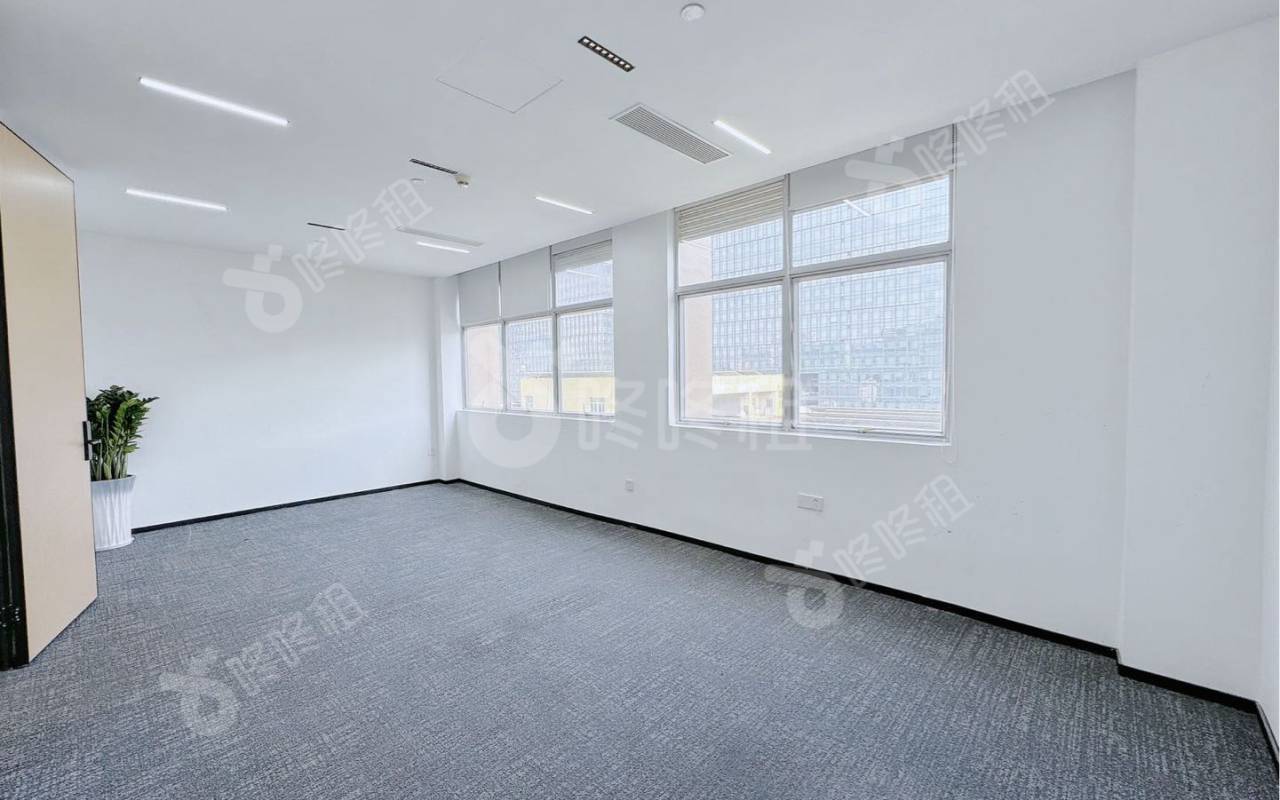 长园新材料港_200平_精装_办公室隔间