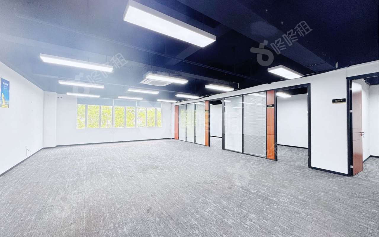 长园新材料港_185平_精装_办公室开间
