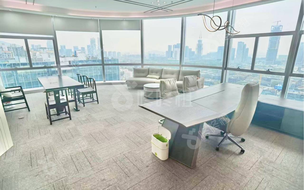 立桥金融中心_692.97平_豪装_办公室隔间