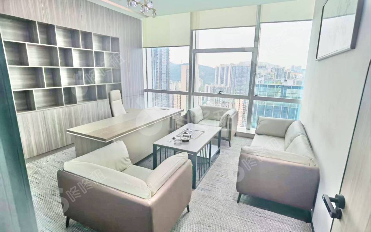 立桥金融中心_692.97平_豪装_办公室隔间