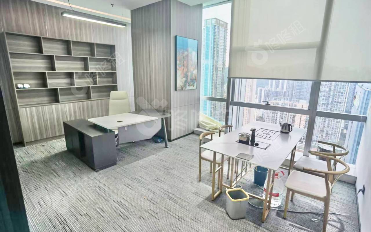 立桥金融中心_692.97平_豪装_办公室隔间