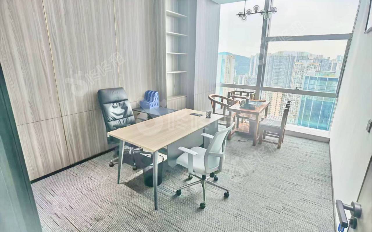 立桥金融中心_692.97平_豪装_办公室隔间