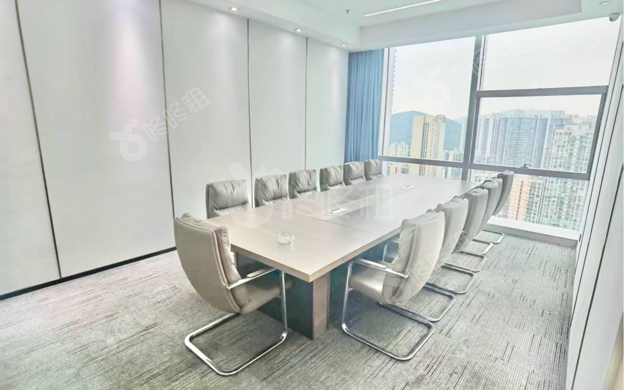 立桥金融中心_692.97平_豪装_办公室隔间