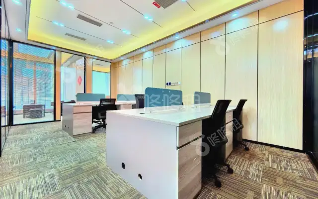 京基滨河时代_219平米_精装_办公室房源出租