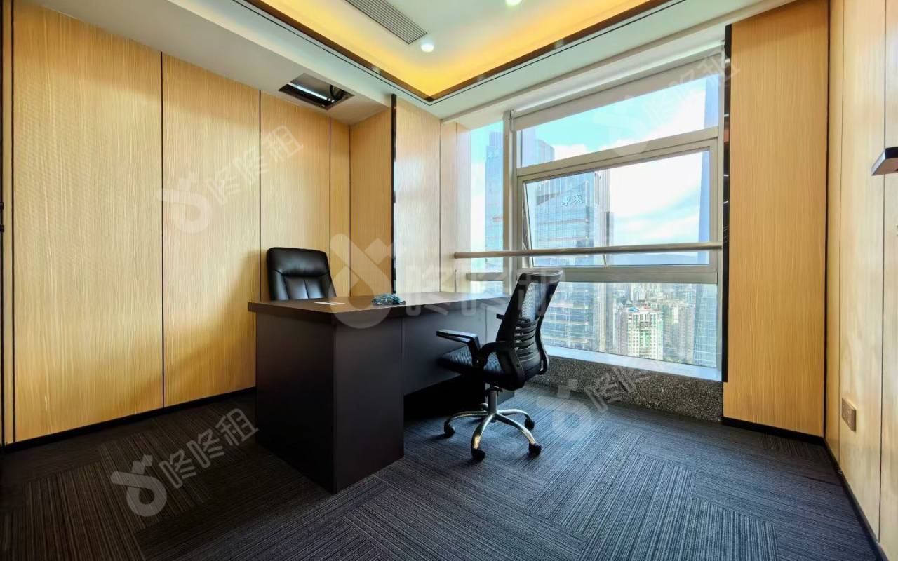 创建大厦(福田)_158平_精装_办公室隔间