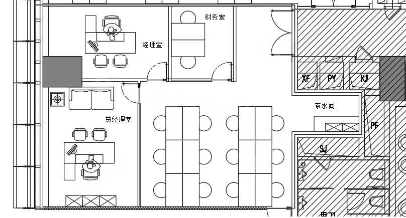 中洲控股中心_168平_精装_户型图