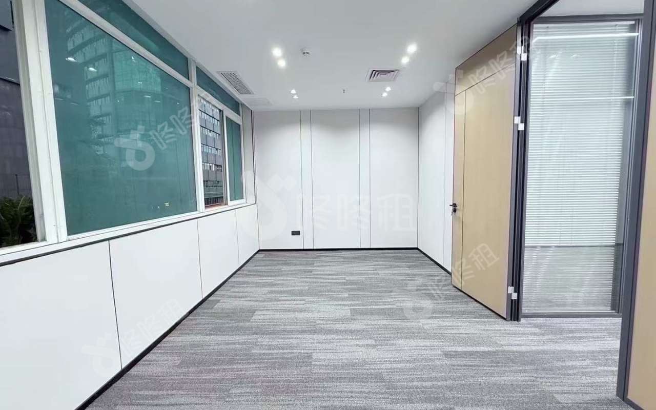 泰然科技园_138平_精装_办公室隔间