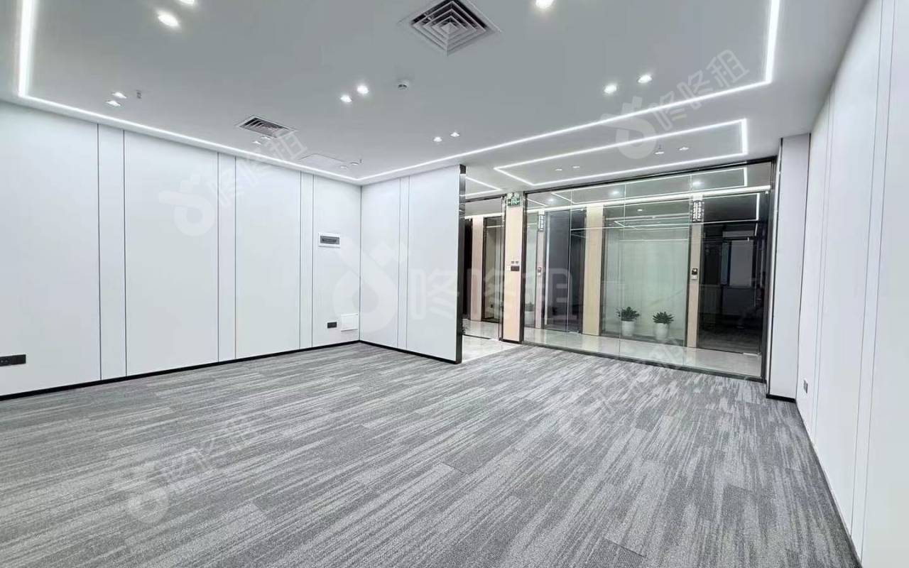 泰然科技园_143平_精装_办公室开间