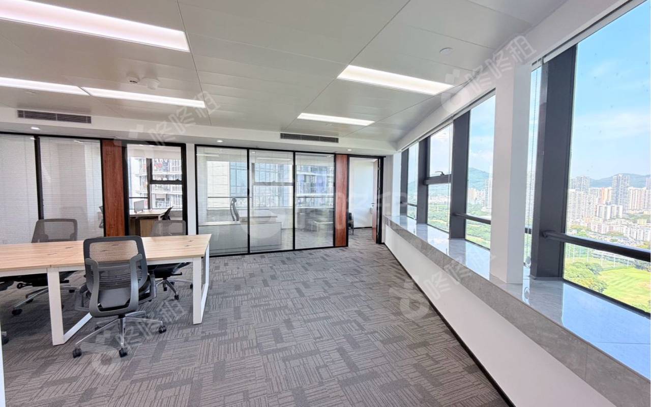 尚美科技大厦_164平_精装_办公室开间