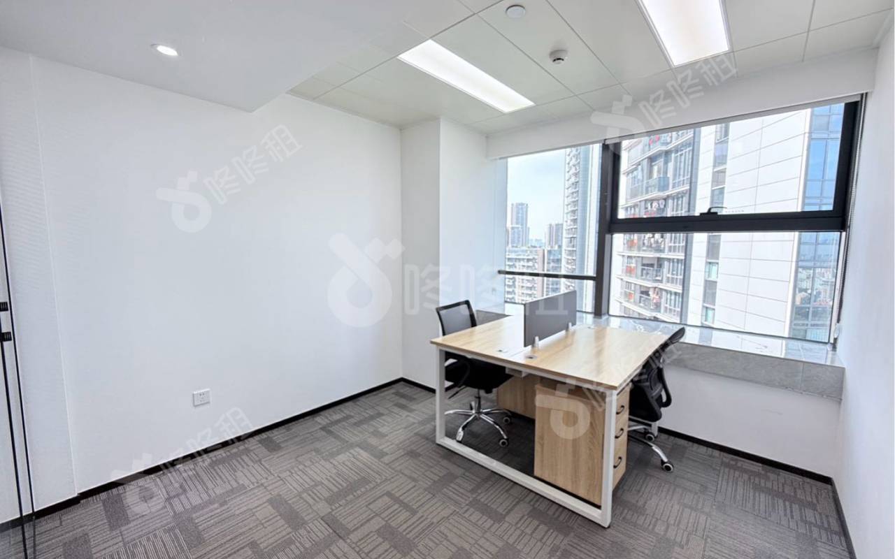 尚美科技大厦_164平_精装_办公室隔间