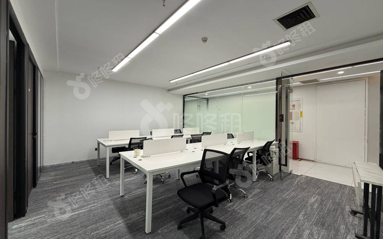 波顿大厦_147平_精装_办公室开间