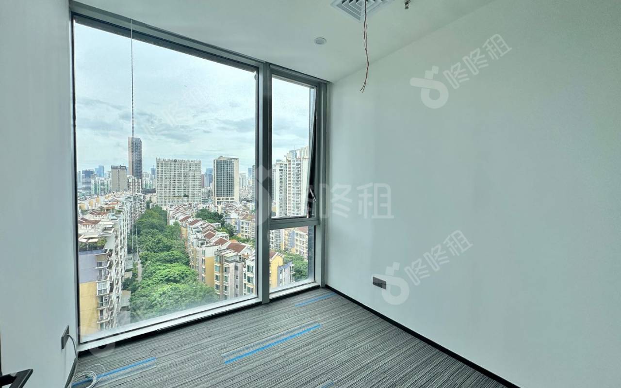 大新时代大厦_100平_精装_办公室隔间