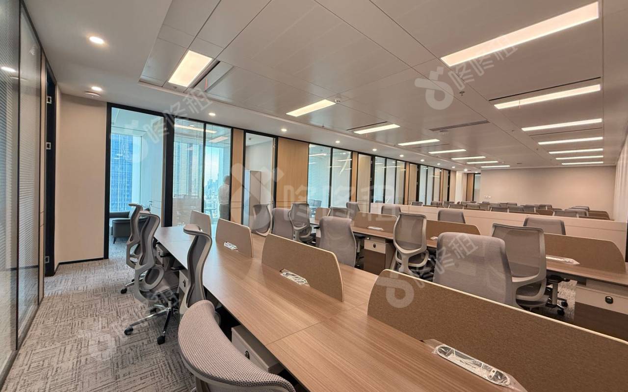 联想后海中心_503平_精装_办公室开间