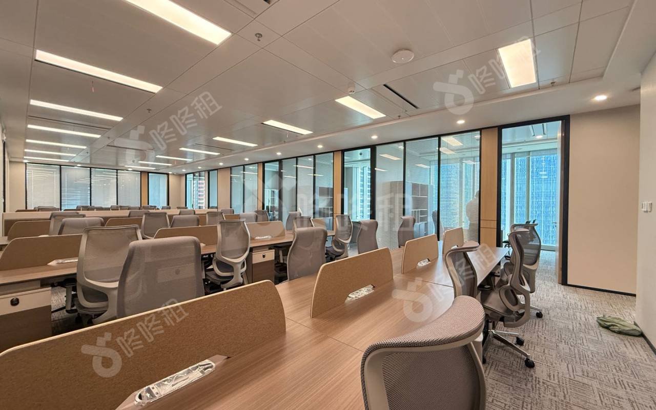 联想后海中心_503平_精装_办公室开间