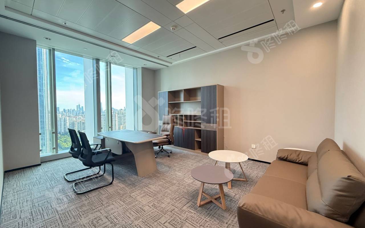 联想后海中心_503平_精装_办公室隔间