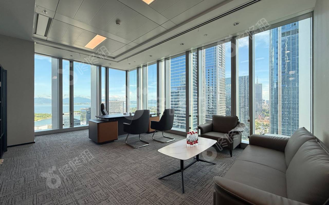 联想后海中心_503平_精装_办公室隔间