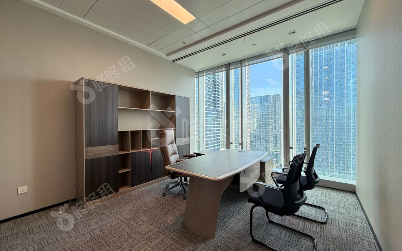 联想后海中心_503平_精装_办公室隔间