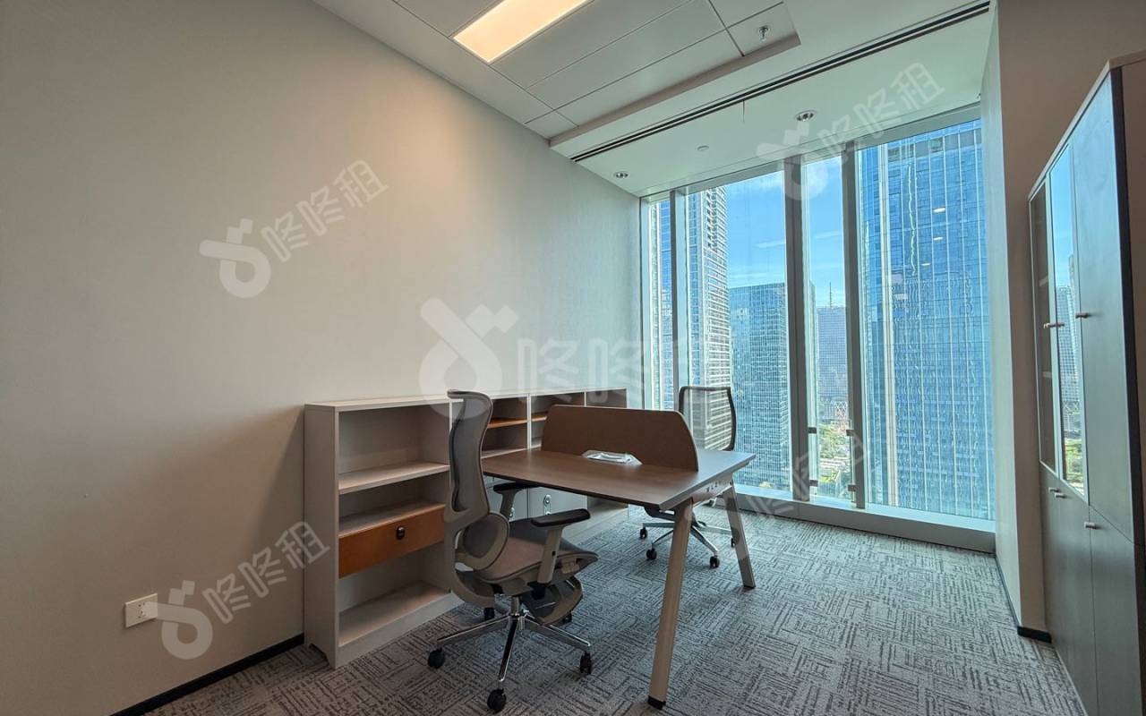 联想后海中心_503平_精装_办公室隔间