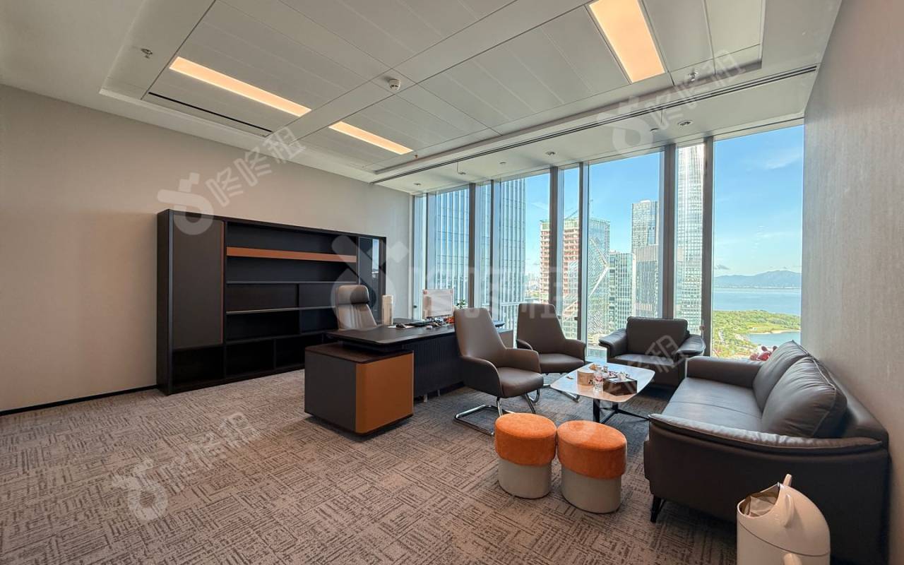 联想后海中心_503平_精装_办公室隔间