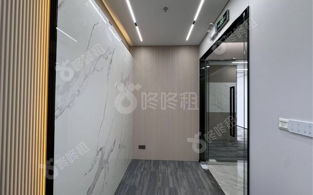 勤诚达大厦_117平_豪装_前台