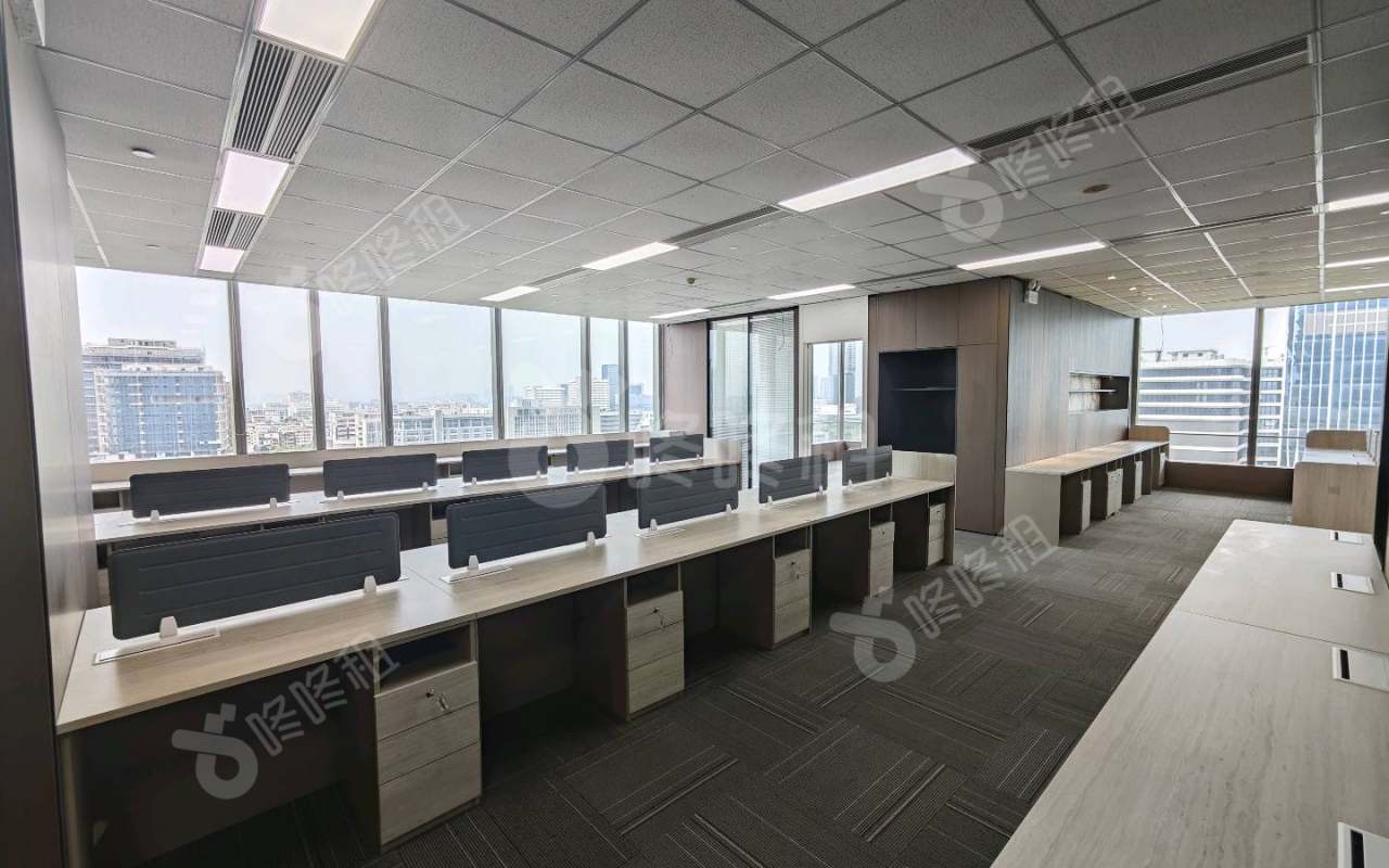 南丰汇_416平_精装_办公室开间