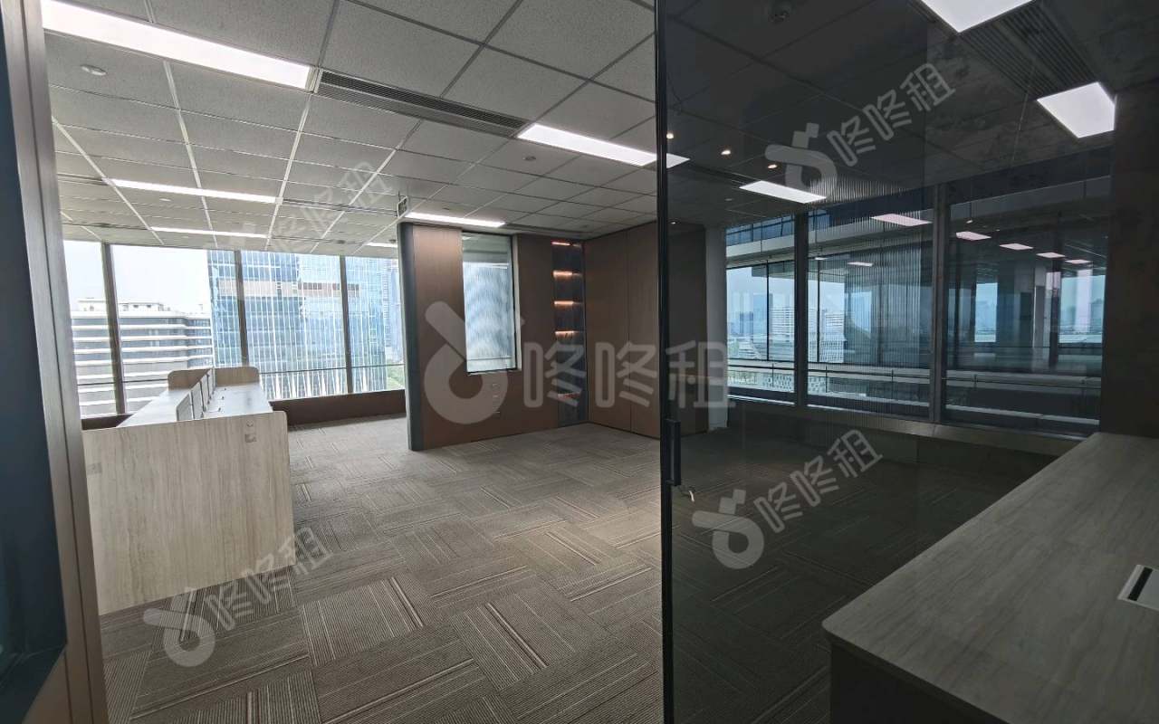 南丰汇_416平_精装_办公室开间