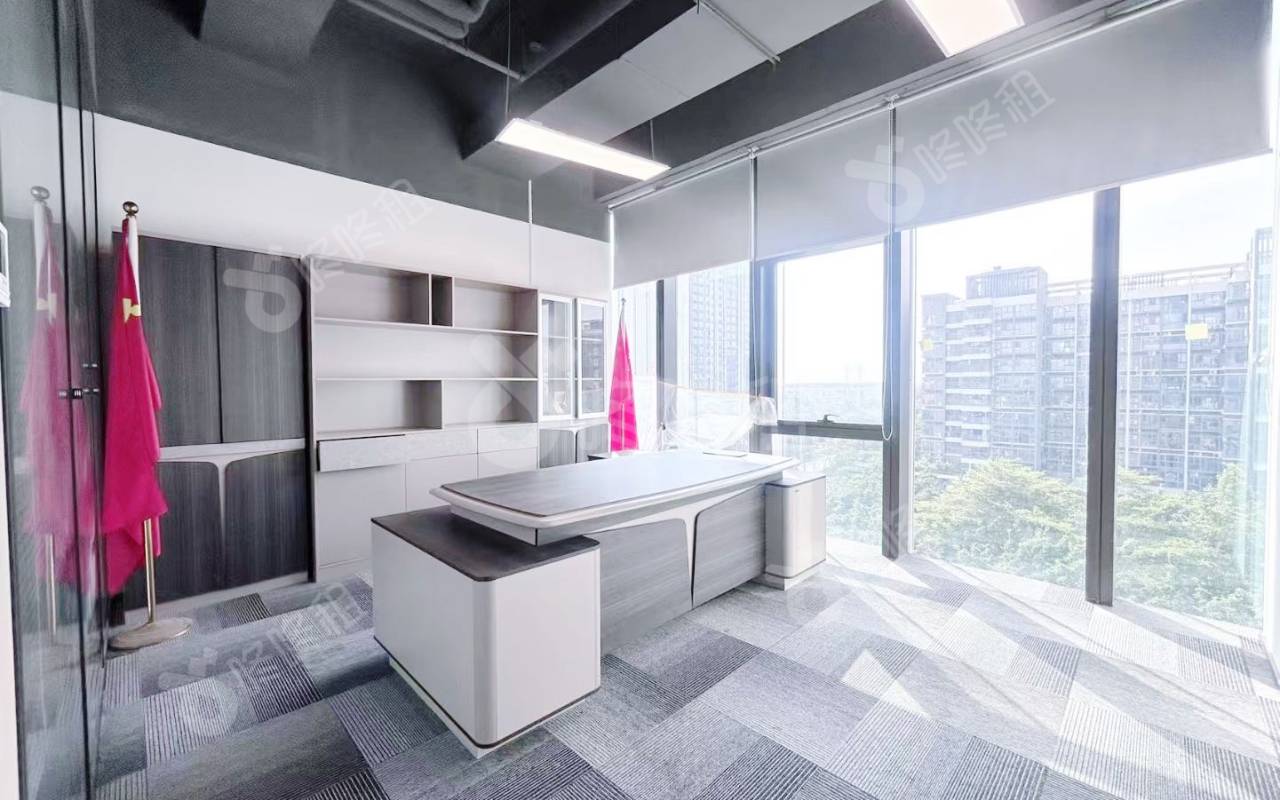 前海科兴科学园(正中华丽中心)_308.19平_精装_办公室隔间