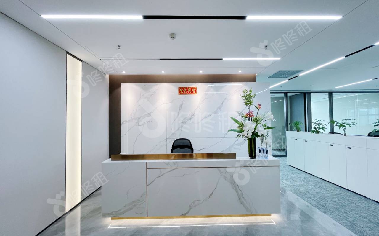 康泰创新广场_608.85平_精装_前台