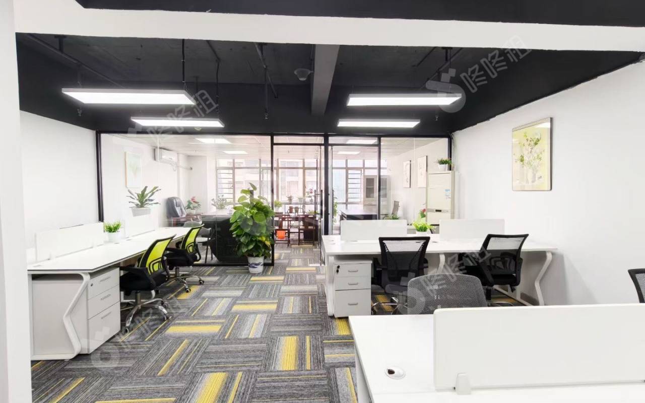 明月花都_148平_精装_办公室开间