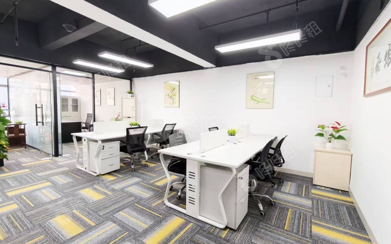 明月花都_148平_精装_办公室开间