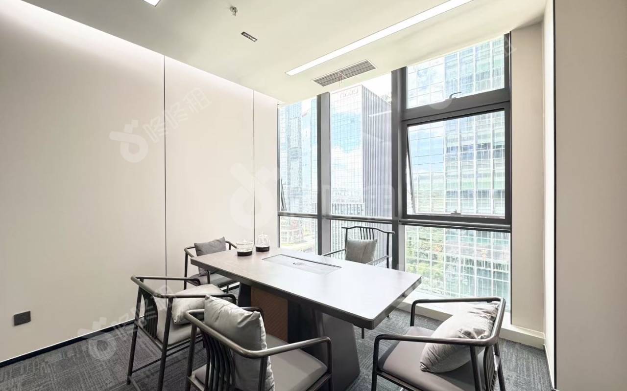 光峰科技大厦_225平_精装_办公室隔间