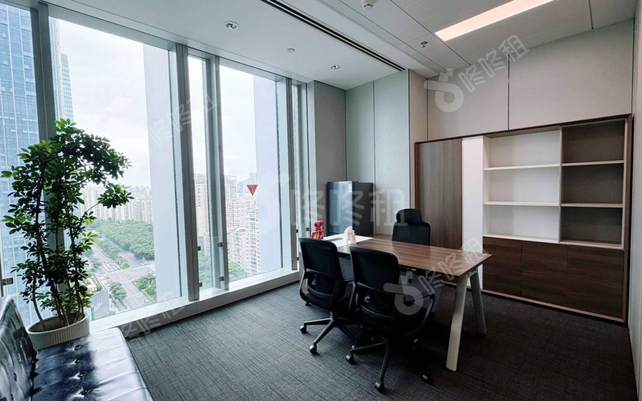 联想后海中心_498平_豪装_办公室隔间