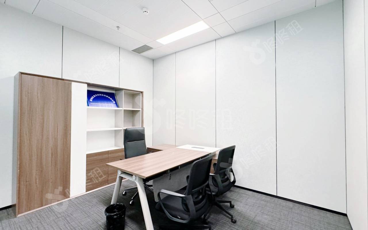 联想后海中心_498平_豪装_办公室隔间