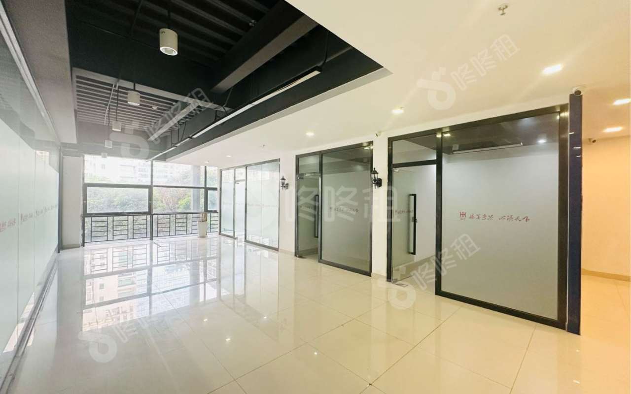 桑达科技大厦_255平_简装_办公室开间