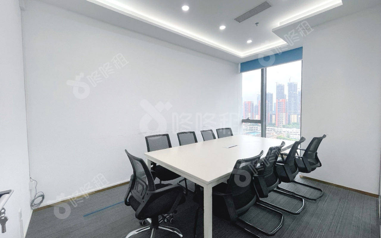 大新时代大厦_226平_精装_办公室隔间