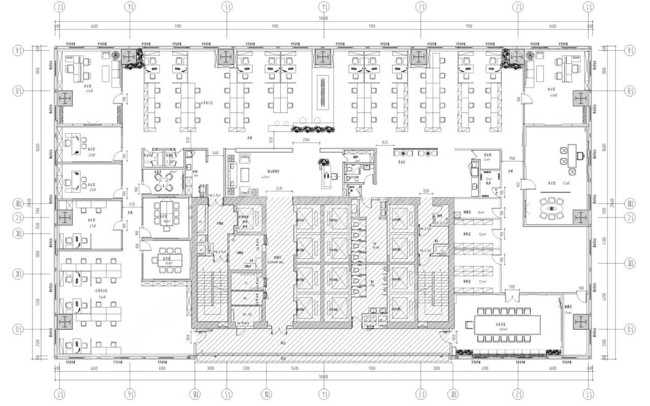 侨城坊_1461平_豪装_户型图